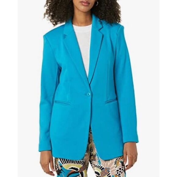 NEW TEREA Women's Amora French Terry Blazer M - Picture 1 of 6